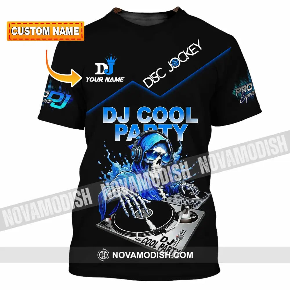 Unisex Shirt - Custom DJ Cool Party 3D Shirt T-shirt