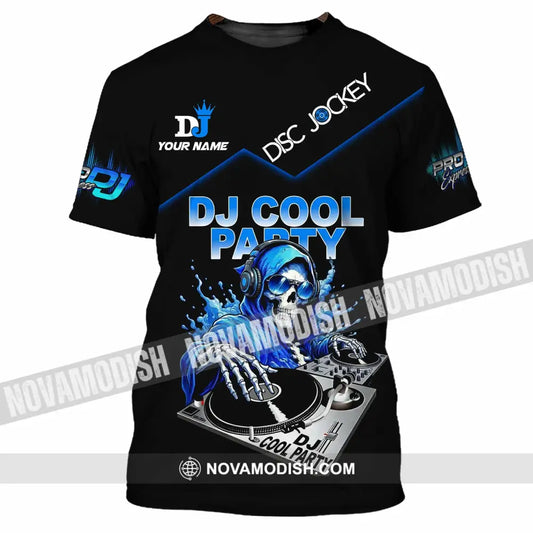Unisex Shirt - Custom DJ Cool Party 3D Shirt T-Shirt / S T-shirt