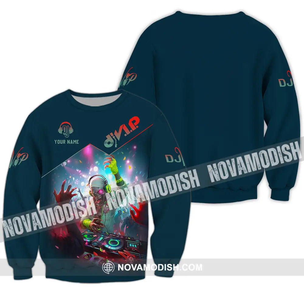 Unisex Shirt - Custom DJ Shirt Long Sleeve / S T-shirt
