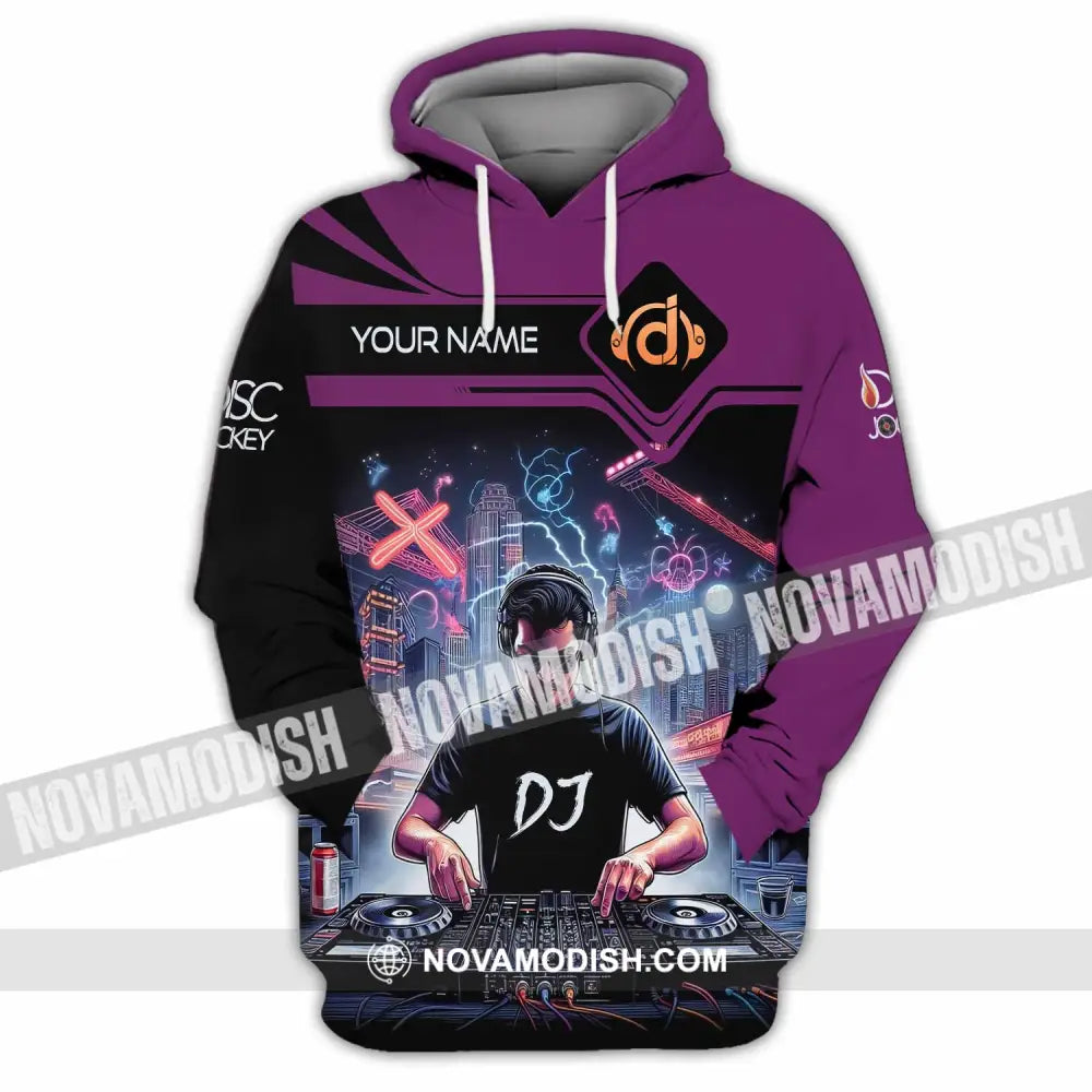 Unisex Shirt - Custom DJ Man Shirt Hoodie / S T-shirt