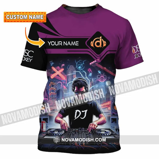 Unisex Shirt - Custom DJ Man Shirt T-shirt