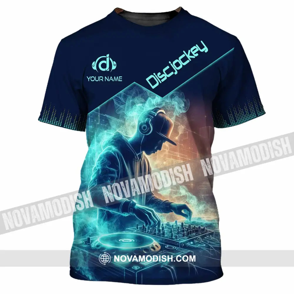 Unisex Shirt - Custom DJ Man Shirt T-Shirt / S T-shirt