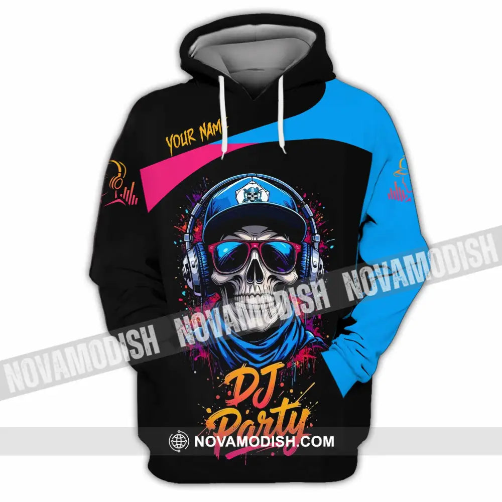 Unisex Shirt - Custom DJ Party 3D Shirt Hoodie / S T-shirt