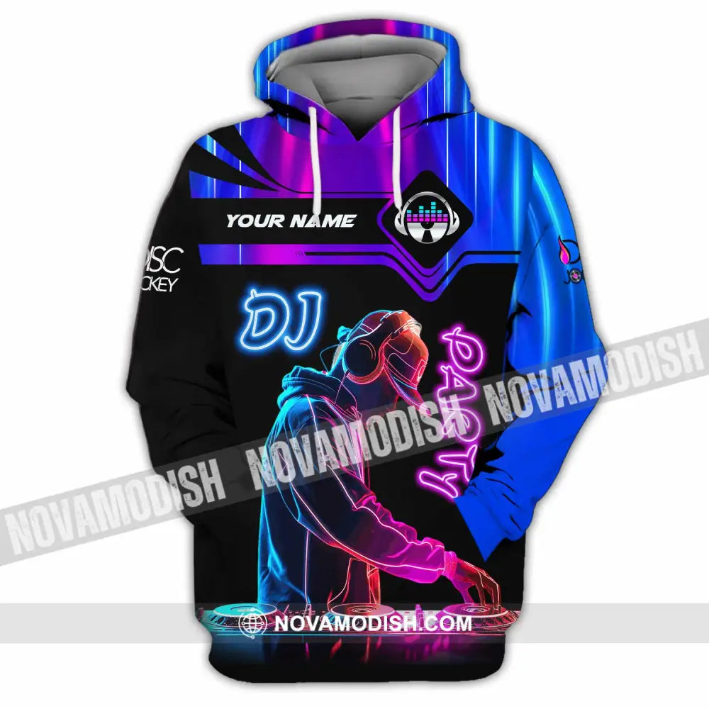 Unisex Shirt - Custom DJ Party Shirt Hoodie / S T-shirt