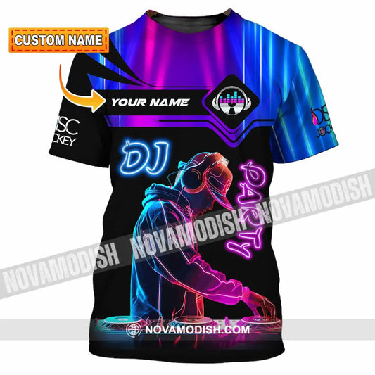 Unisex Shirt - Custom DJ Party Shirt T-shirt