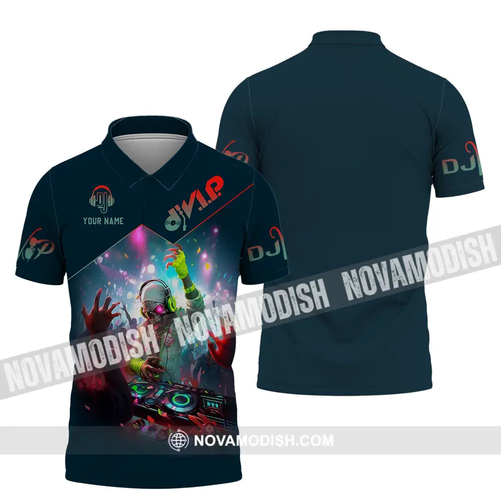 Unisex Shirt - Custom DJ Shirt Polo Shirt / S T-shirt