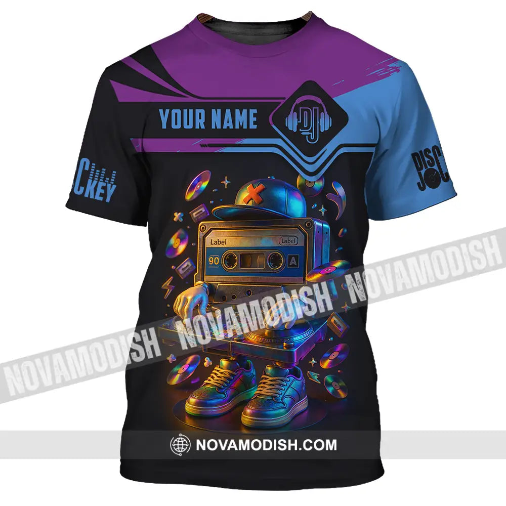 Unisex Shirt - Custom DJ Shirt T-Shirt / S T-shirt