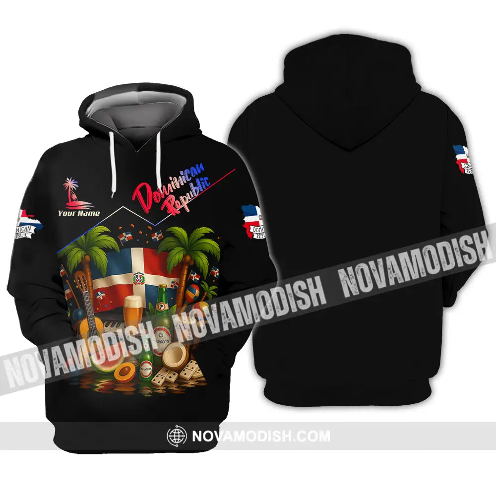 Unisex Shirt - Custom Dominican Republic Shirt Hoodie / S T-shirt