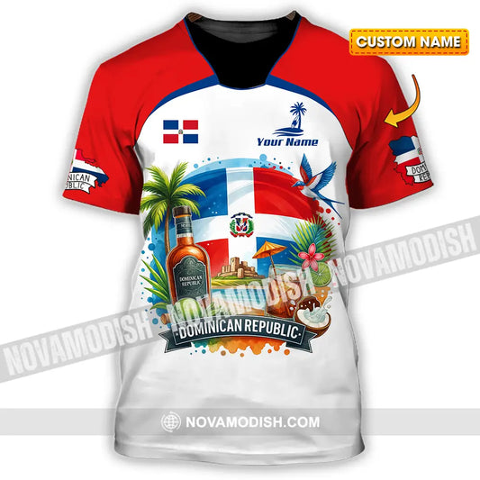 Unisex Shirt - Custom Dominican Republic Shirt T-shirt