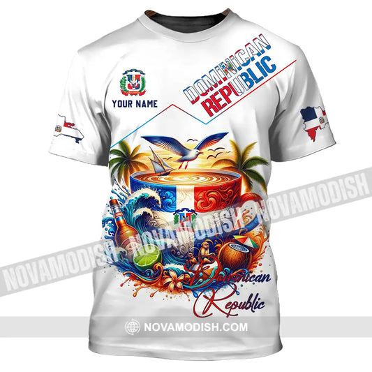 Unisex Shirt - Custom Dominican Republic Shirt T-Shirt / S T-shirt