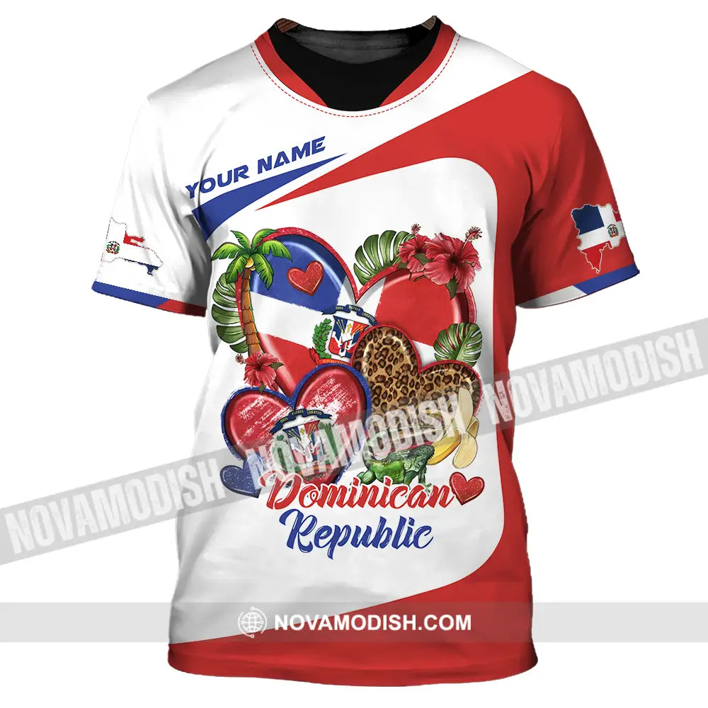 Unisex Shirt - Custom Dominican Republic Shirt T-Shirt / S T-shirt