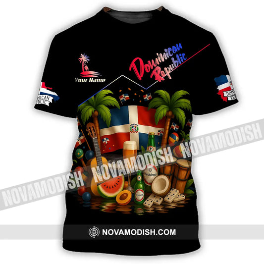 Unisex Shirt - Custom Dominican Republic Shirt T-Shirt / S T-shirt