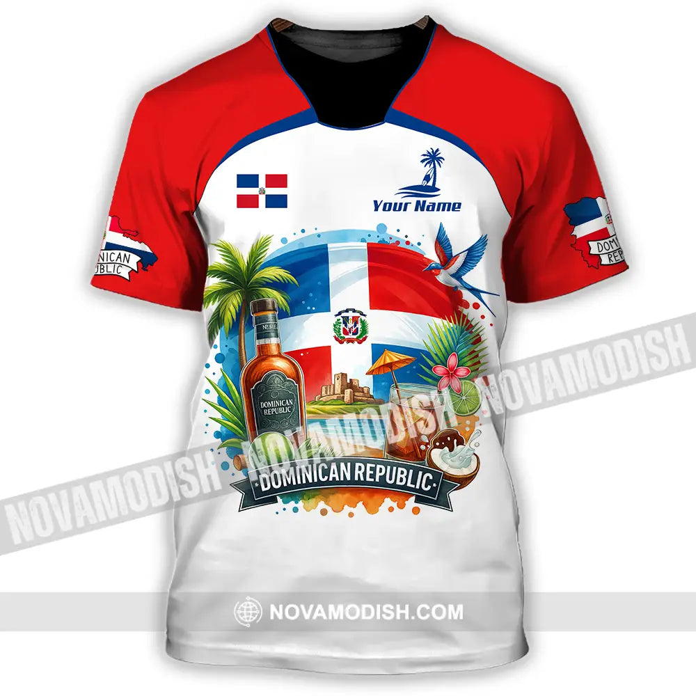 Unisex Shirt - Custom Dominican Republic Shirt T-Shirt / S T-shirt