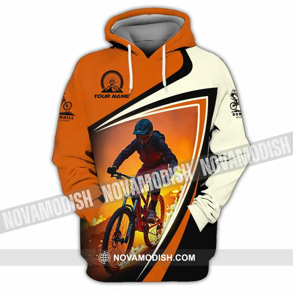 Unisex Shirt - Custom Downhill Mountain Bike Shirt Hoodie / S T-shirt