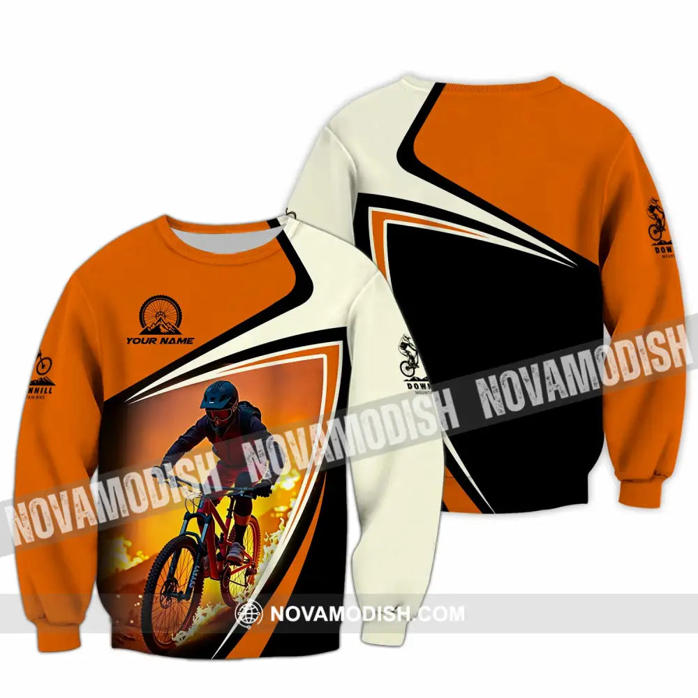 Unisex Shirt - Custom Downhill Mountain Bike Shirt Long Sleeve / S T-shirt