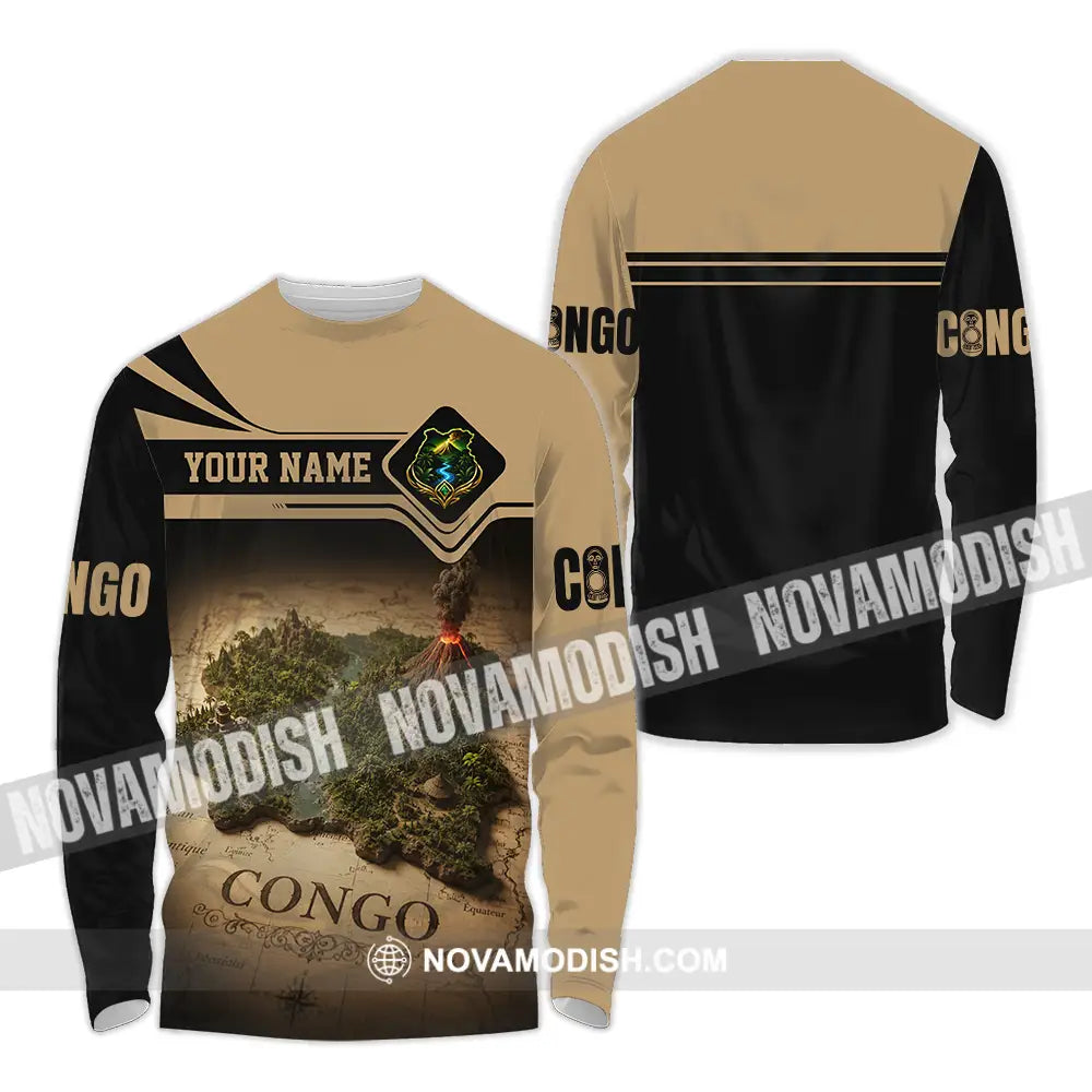 Unisex Shirt - Custom Dr Congo Shirt - Long Sleeve Shirt / S - T-shirt