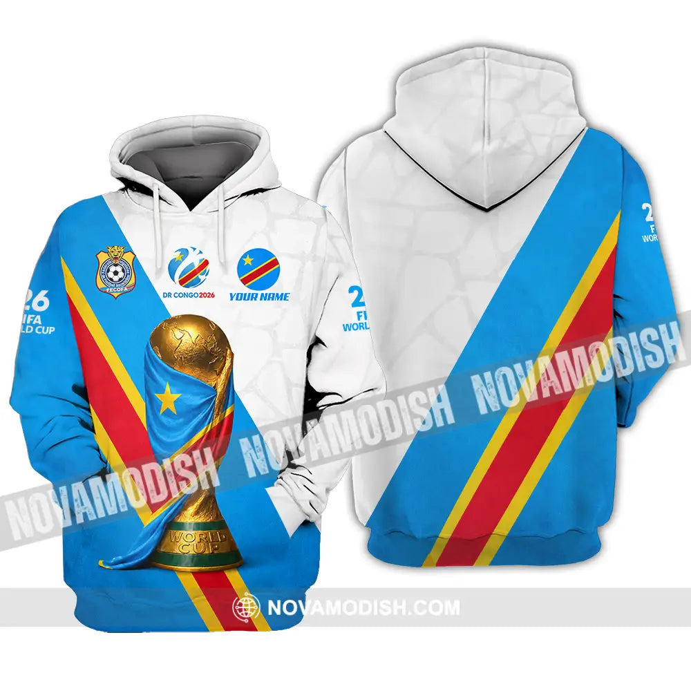 Unisex Shirt - Custom Dr Congo World Cup 2026 Shirt - Hoodie / S - T-shirt