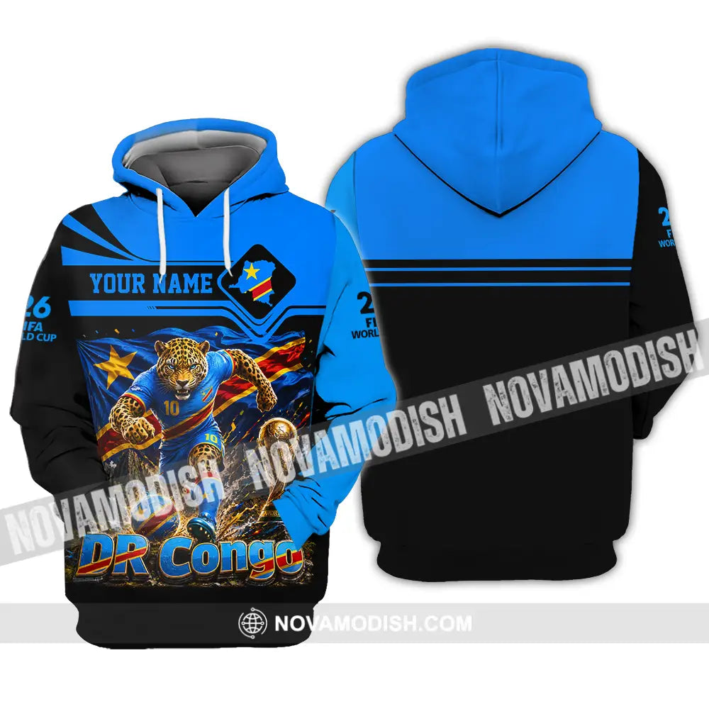 Unisex Shirt - Custom Dr Congo World Cup 2026 Shirt - Hoodie / S - T-shirt