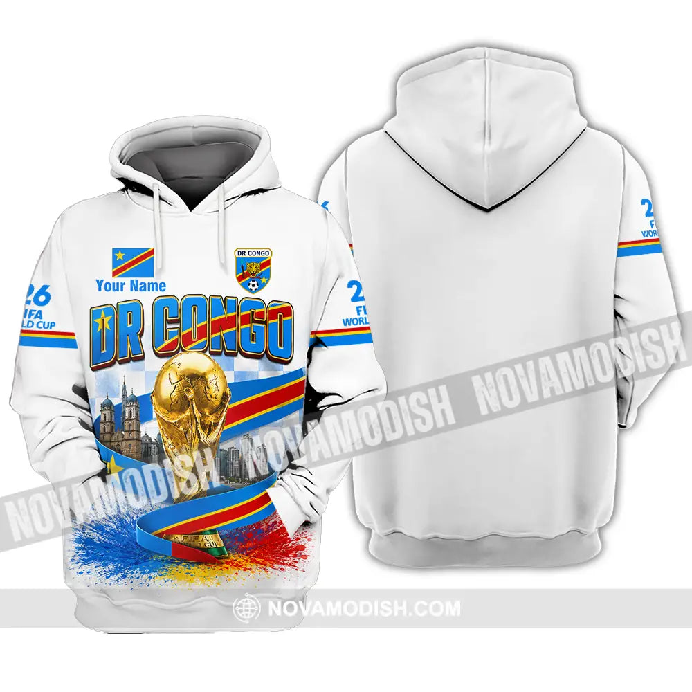 Unisex Shirt - Custom Dr Congo World Cup 2026 Shirt - Hoodie / S - T-shirt