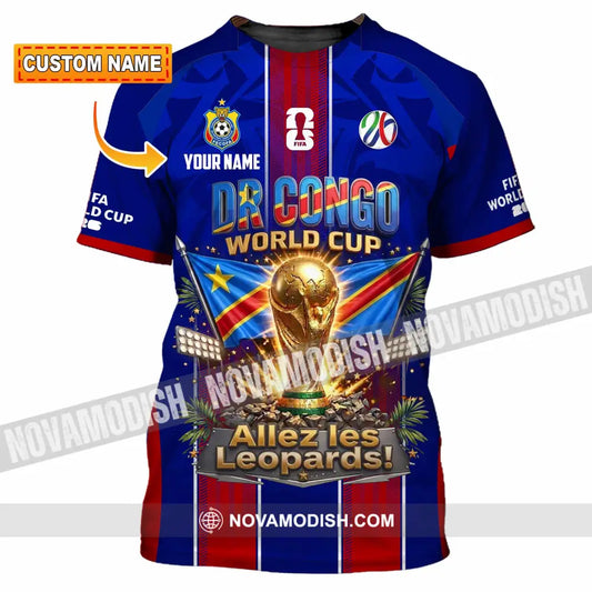 Unisex Shirt - Custom Dr Congo World Cup 2026 Shirt - T-shirt