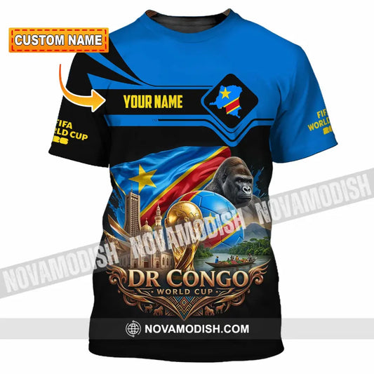 Unisex Shirt - Custom Dr Congo World Cup 2026 Shirt - T-shirt