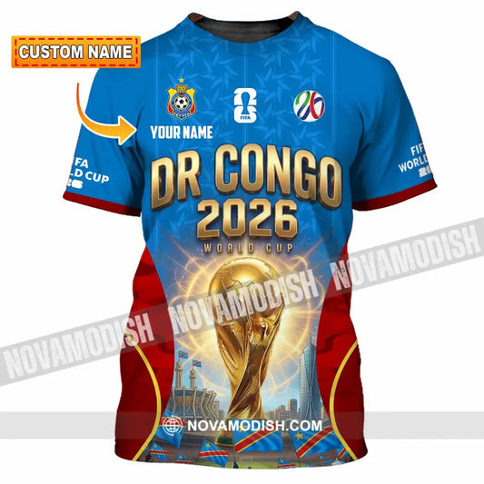 Unisex Shirt - Custom Dr Congo World Cup 2026 Shirt - T-shirt