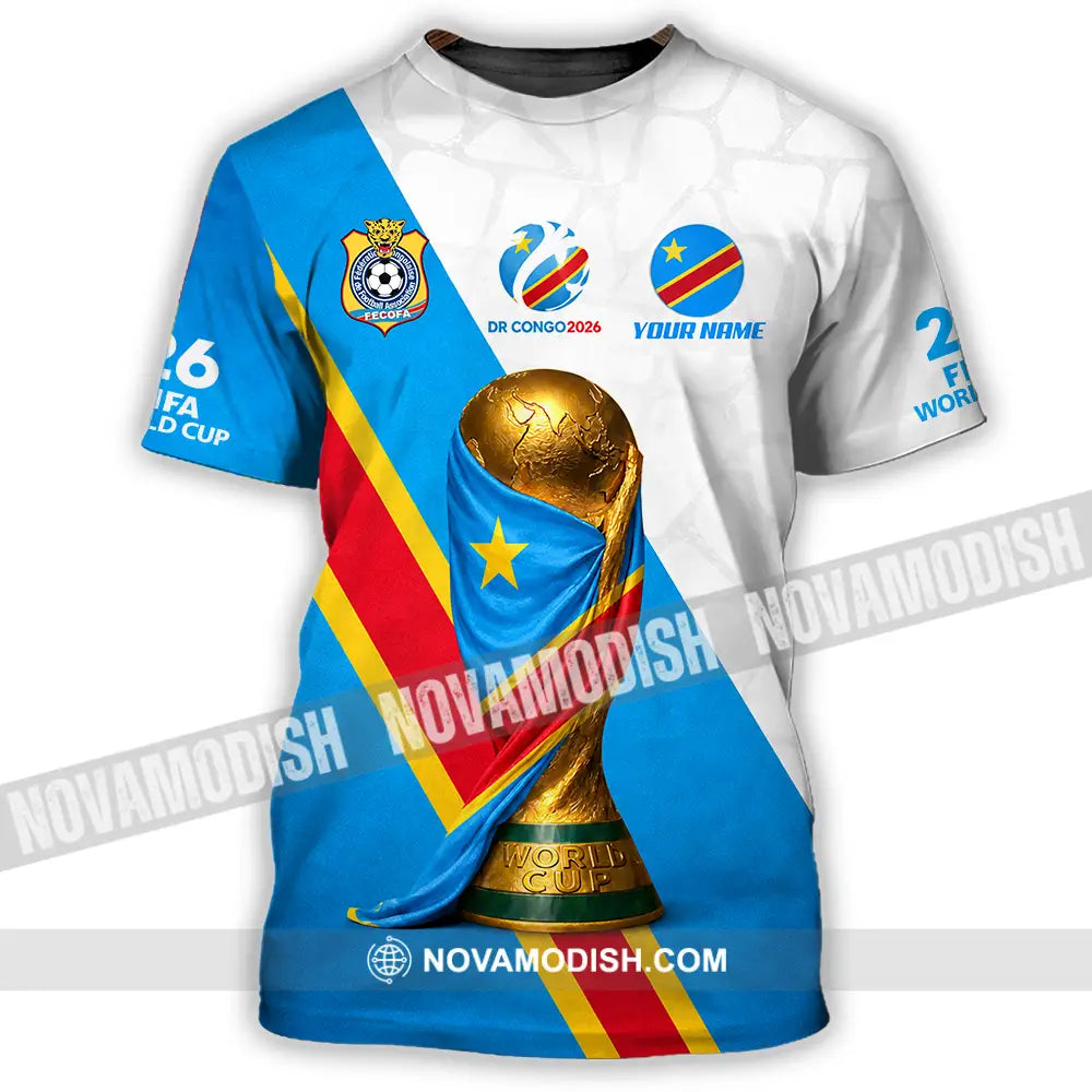 Unisex Shirt - Custom Dr Congo World Cup 2026 Shirt - T-Shirt / S - T-shirt
