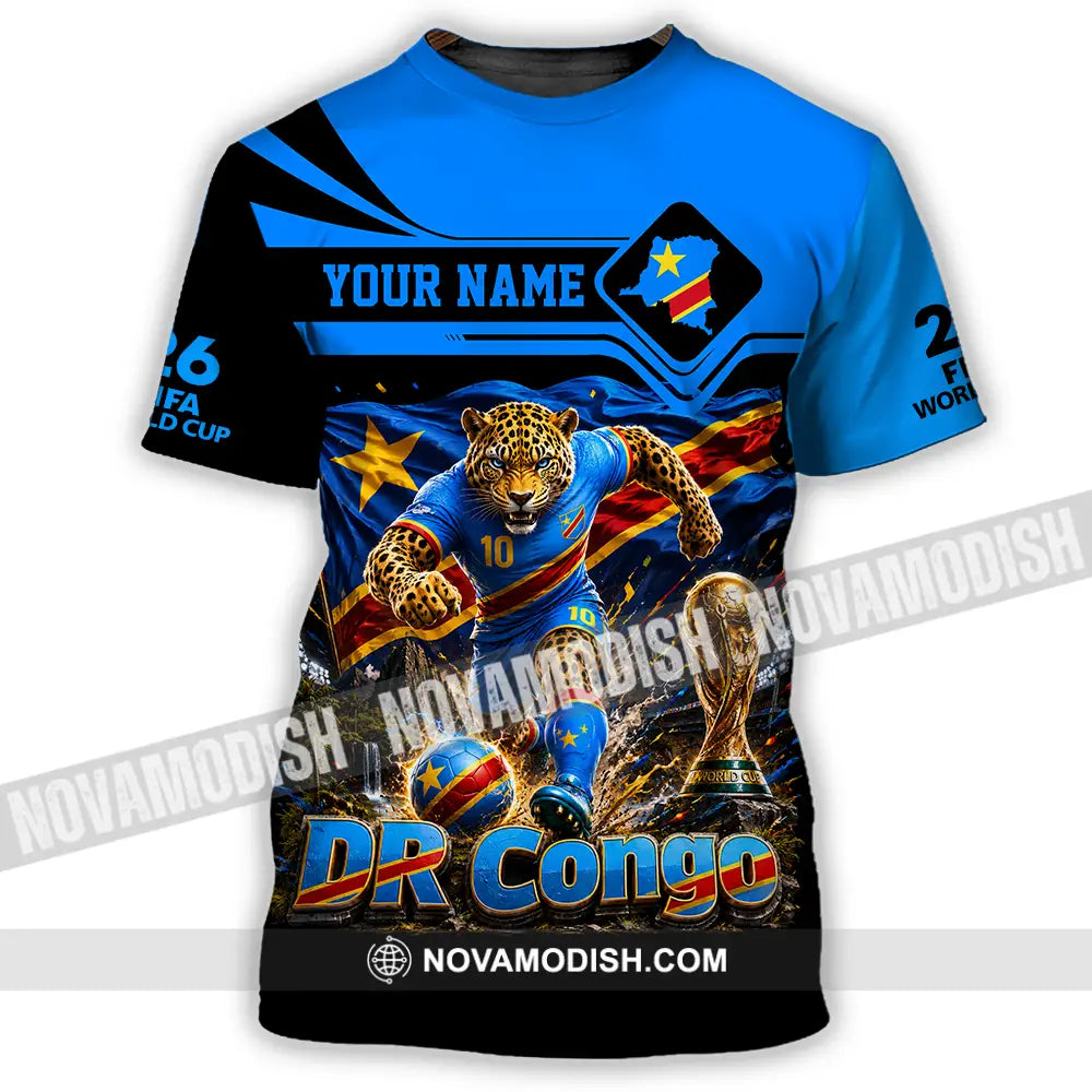 Unisex Shirt - Custom Dr Congo World Cup 2026 Shirt - T-Shirt / S - T-shirt