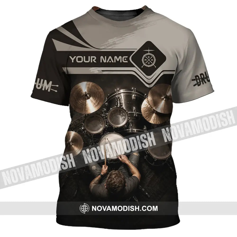 Unisex Shirt - Custom Drum Shirt - T-Shirt / S - T-shirt