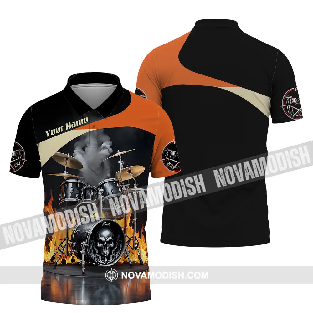 Unisex Shirt - Custom Drummer Shirt - Polo Shirt / S - T-shirt