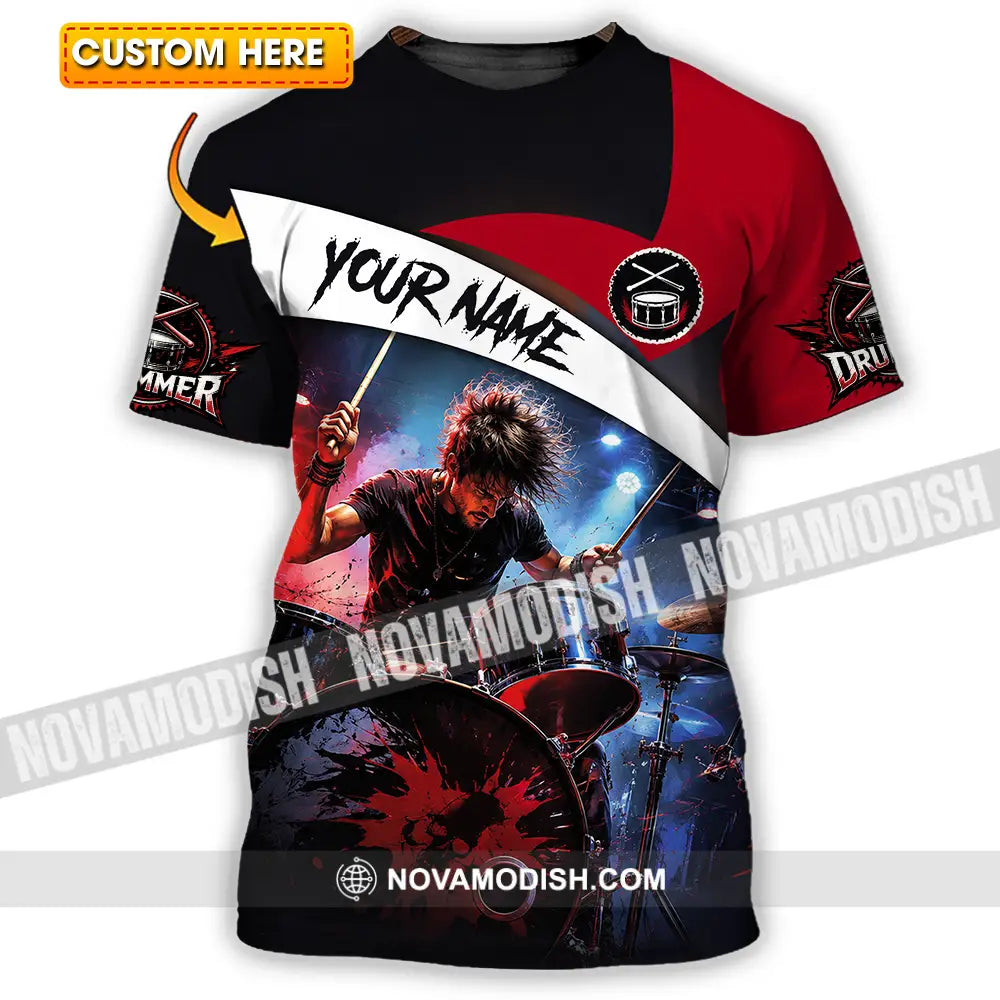 Unisex Shirt - Custom Drummer Shirt - T-shirt