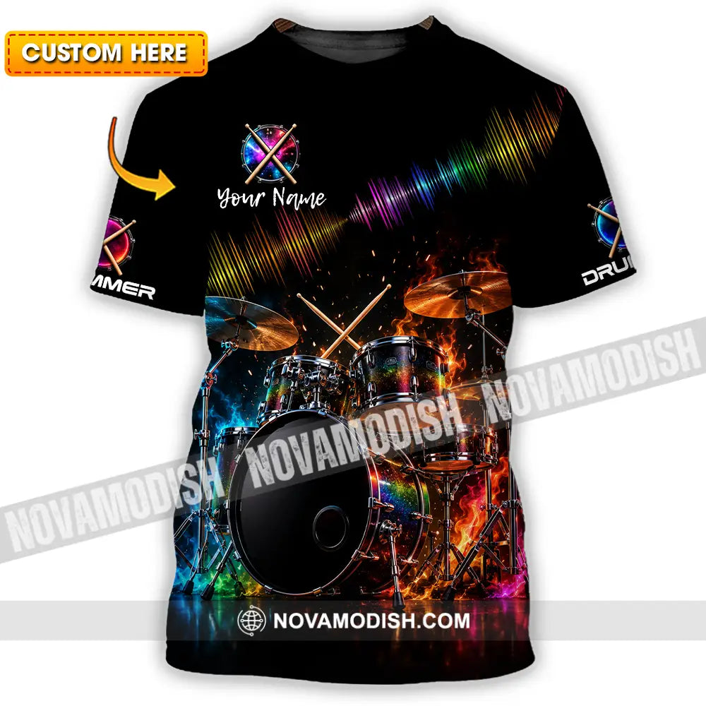 Unisex Shirt - Custom Drummer Shirt - T-shirt