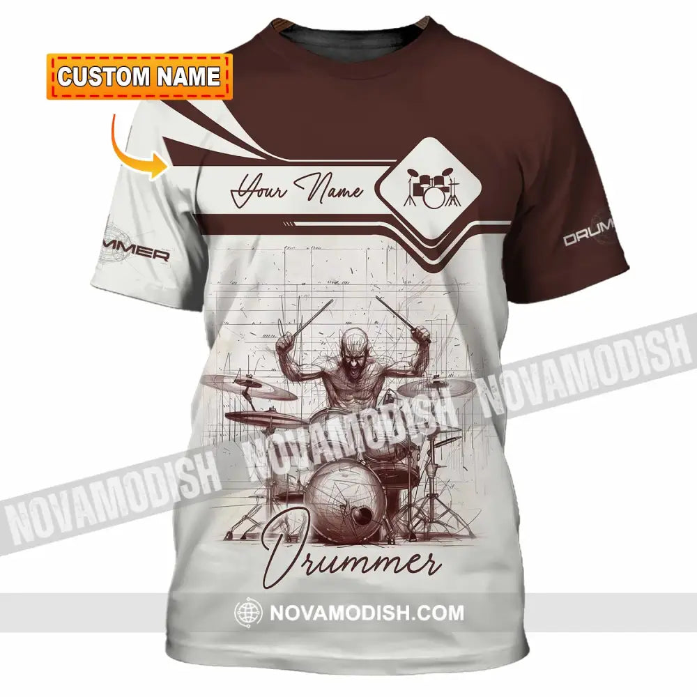 Unisex Shirt - Custom Drummer Shirt - T-shirt