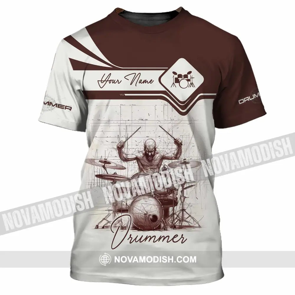 Unisex Shirt - Custom Drummer Shirt - T-Shirt / S - T-shirt