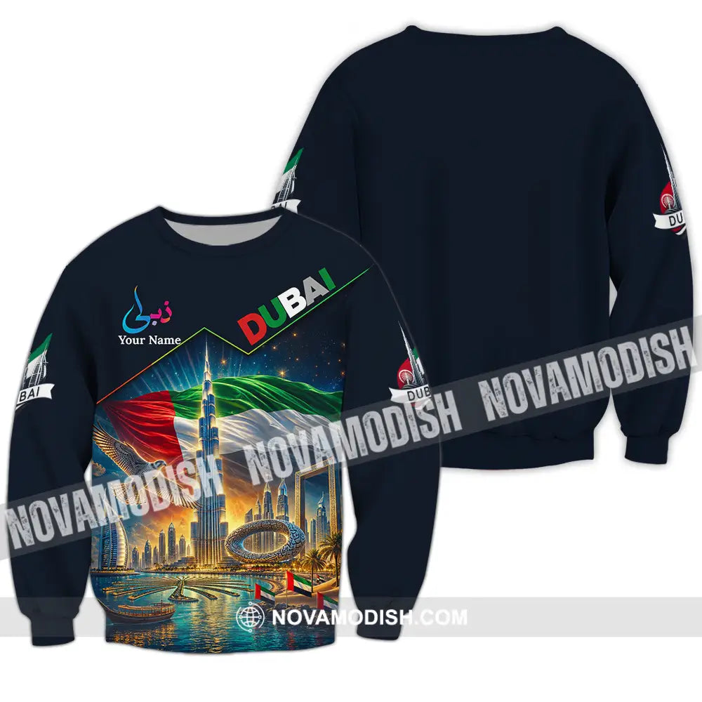 Unisex Shirt - Custom Dubai Shirt - Long Sleeve / S - T-shirt