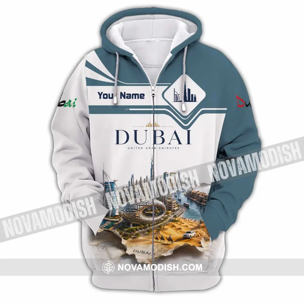 Unisex Shirt - Custom Dubai Shirt - Zipper Hoodie / S - T-shirt