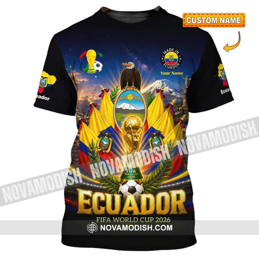 Unisex Shirt - Custom Ecuador World Cup 2026 Shirt - T-shirt