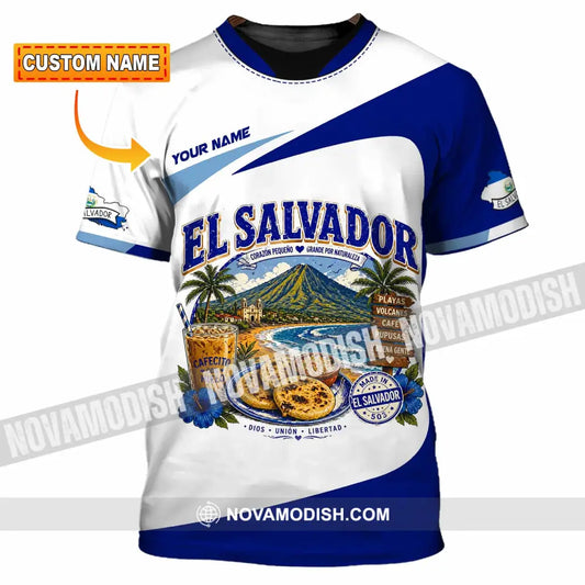 Unisex Shirt - Custom El Salvador Shirt - T-shirt