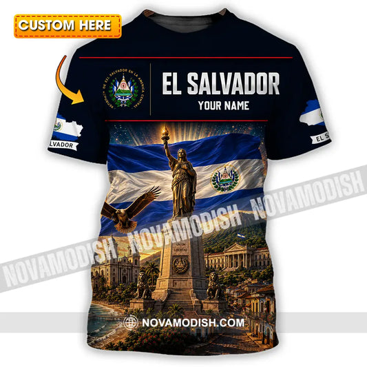 Unisex Shirt - Custom El Salvador Shirt - T-shirt