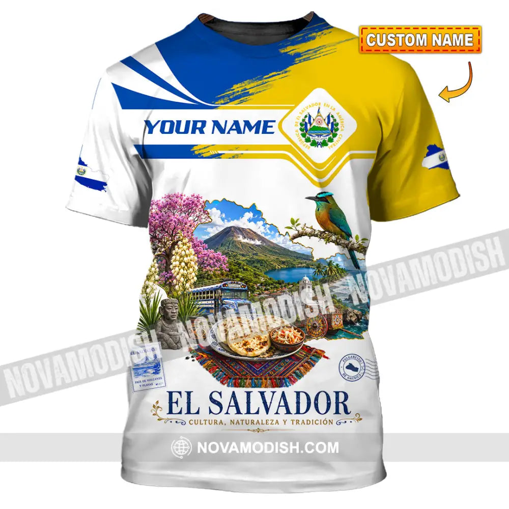 Unisex Shirt - Custom El Salvador Shirt - T-shirt