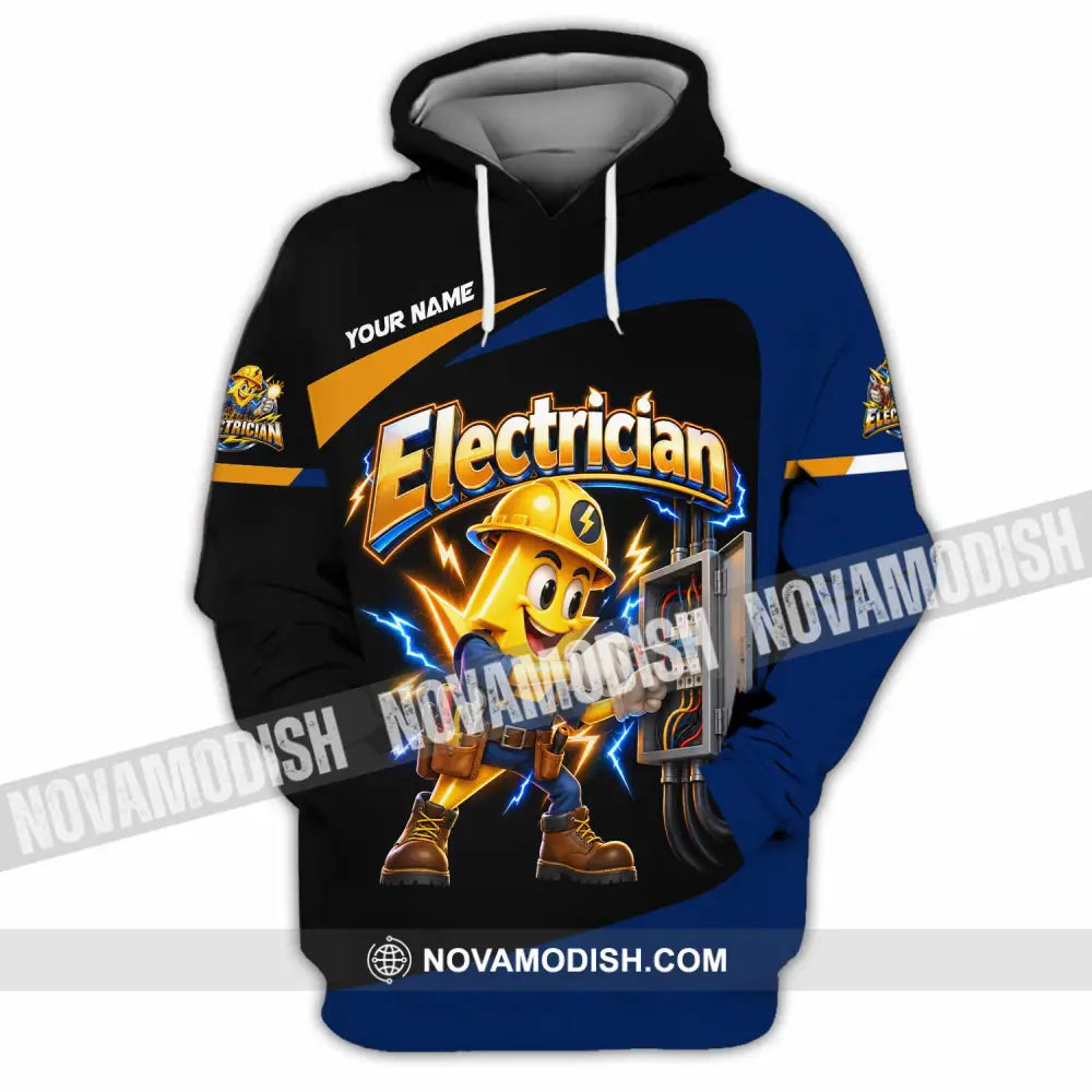 Unisex Shirt - Custom Electrician Shirt - Hoodie / S - T-shirt