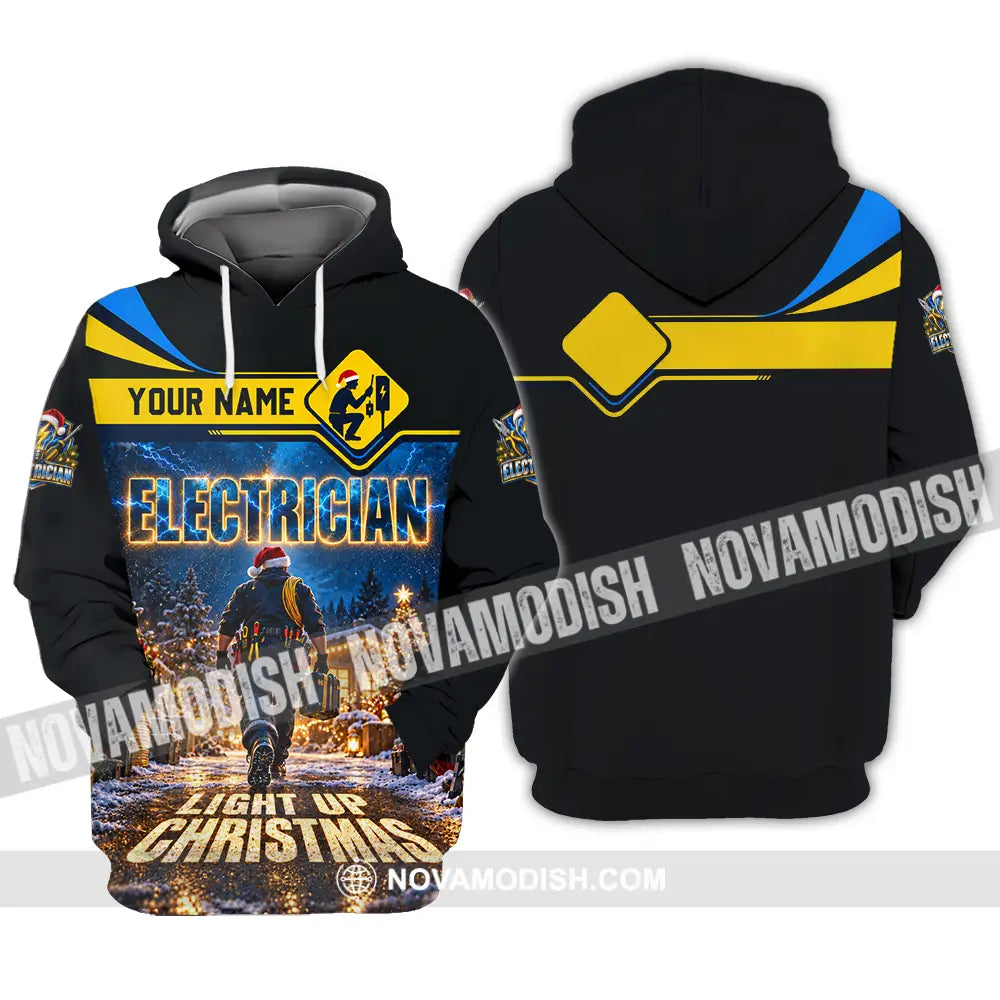 Unisex Shirt - Custom Electrician Shirt - Hoodie / S - T-shirt