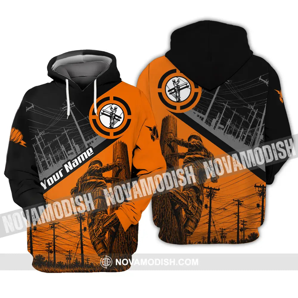 Unisex Shirt - Custom Electrician Shirt - Hoodie / S - T-shirt
