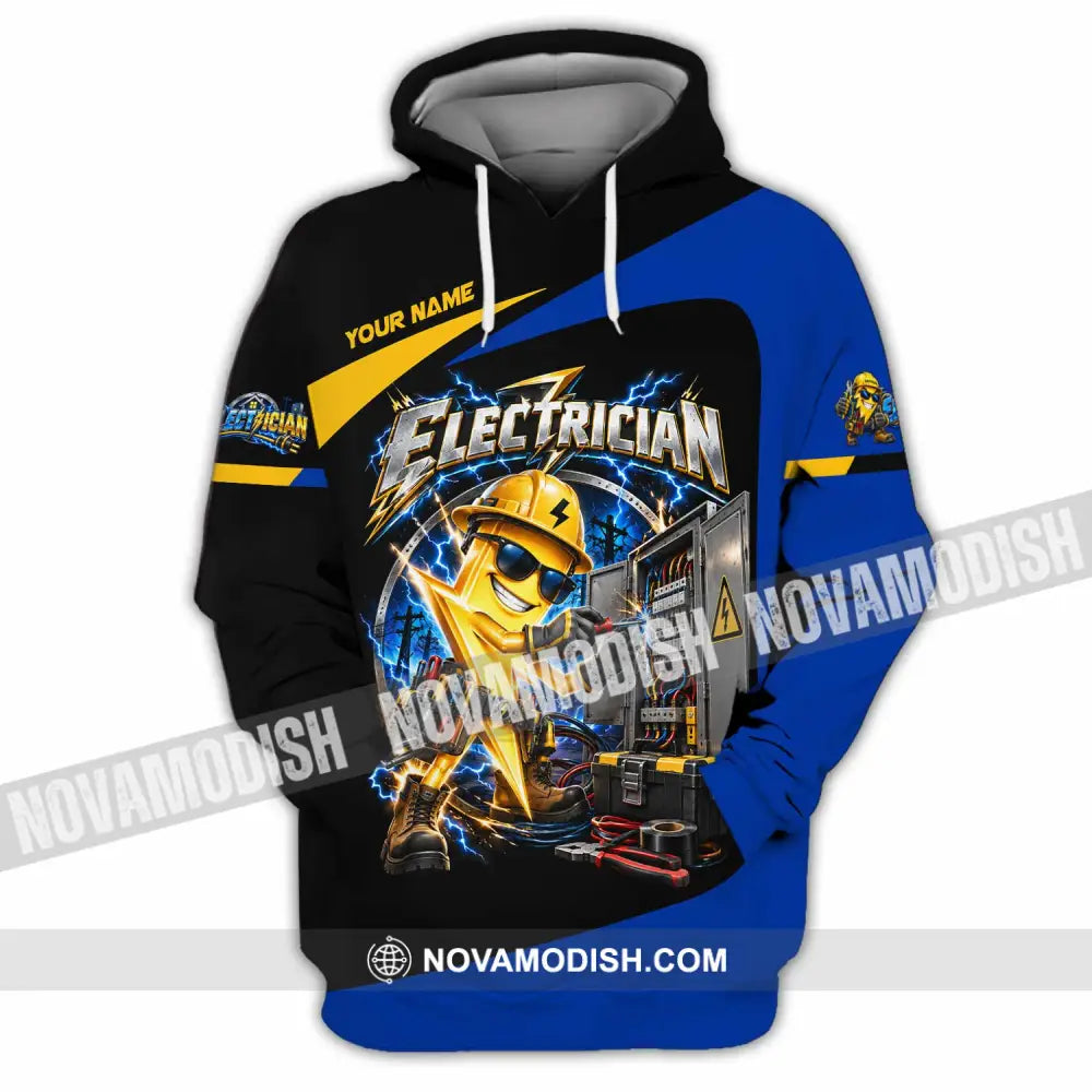 Unisex Shirt - Custom Electrician Shirt - Hoodie / S - T-shirt