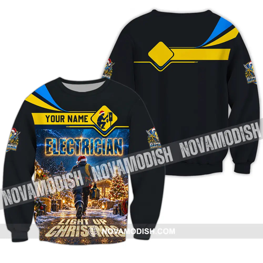 Unisex Shirt - Custom Electrician Shirt - Long Sleeve / S - T-shirt
