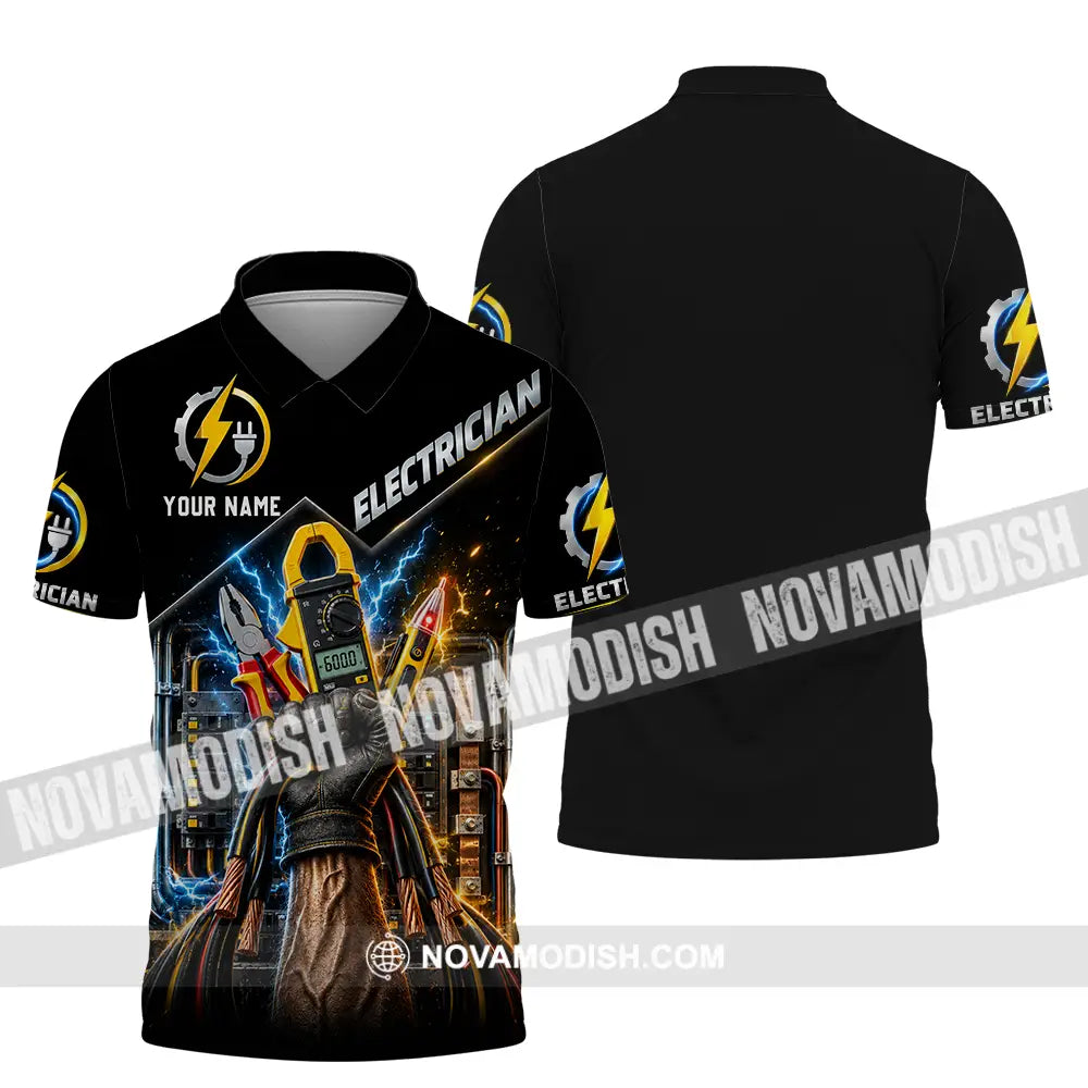 Unisex Shirt - Custom Electrician Shirt - Polo Shirt / S - T-shirt