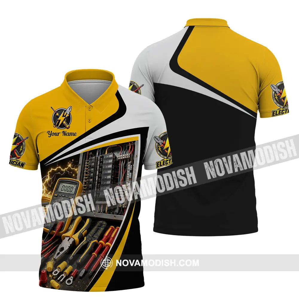 Unisex Shirt - Custom Electrician Shirt - Polo Shirt / S - T-shirt