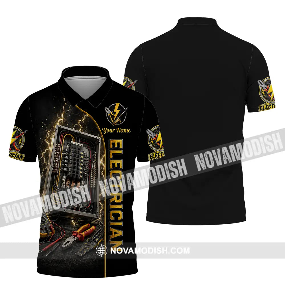 Unisex Shirt - Custom Electrician Shirt - Polo Shirt / S - T-shirt