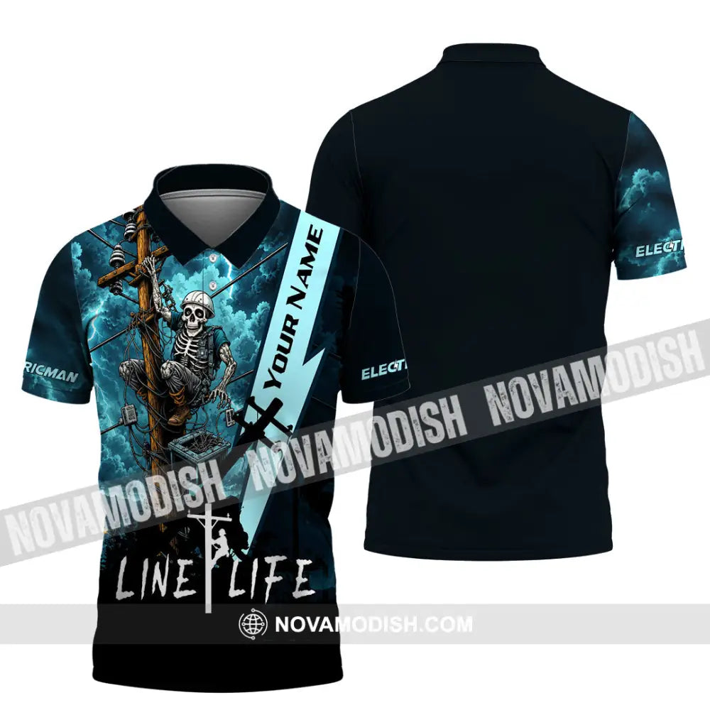 Unisex Shirt - Custom Electrician Shirt - Polo Shirt / S - T-shirt