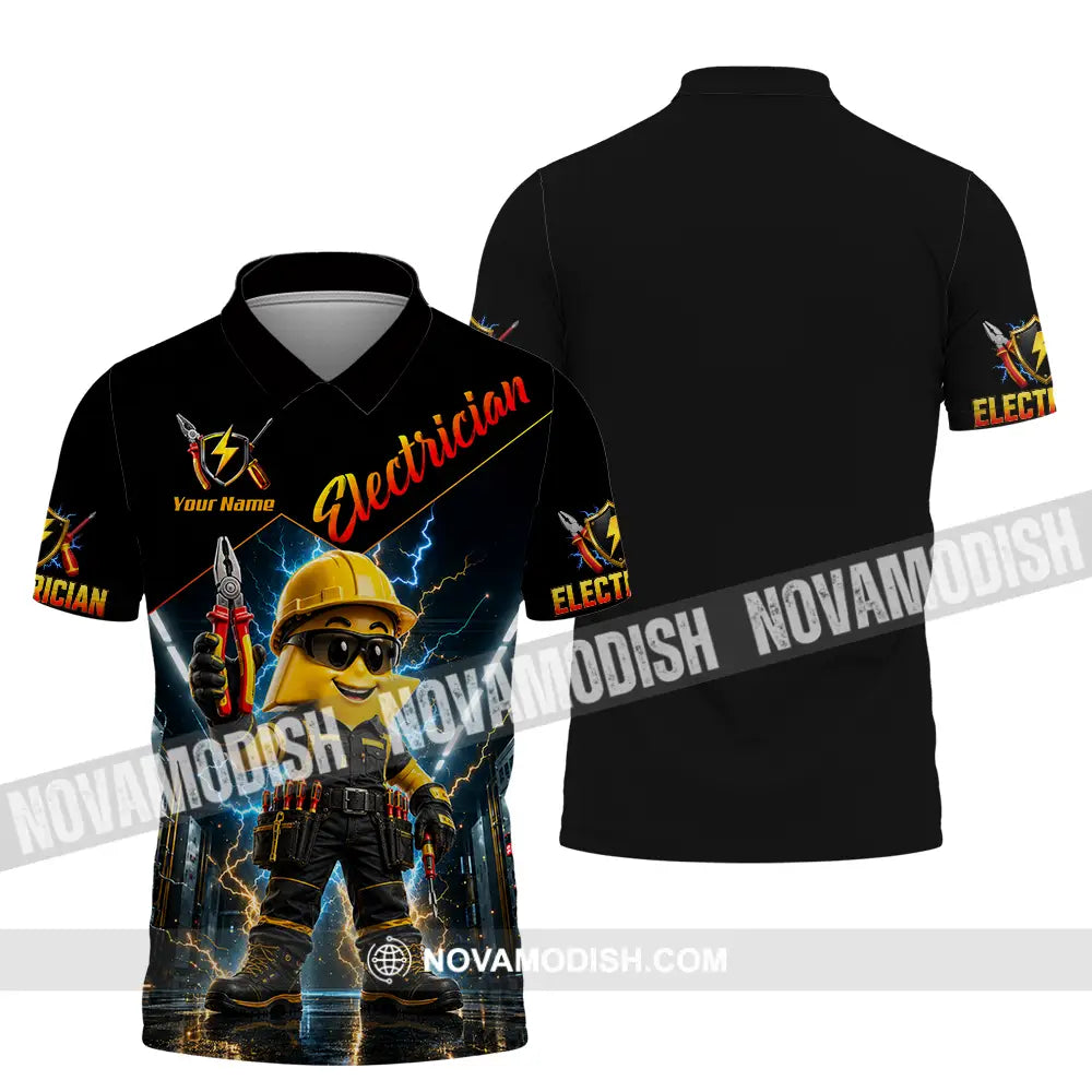 Unisex Shirt - Custom Electrician Shirt - Polo Shirt / S - T-shirt